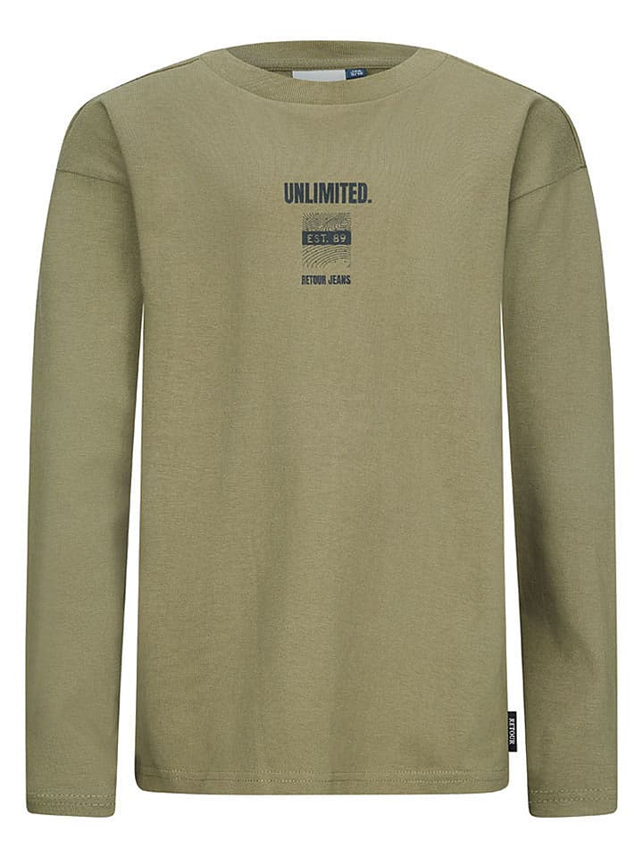 Retour Koszulka "Goof" w kolorze khaki rozmiar: 116