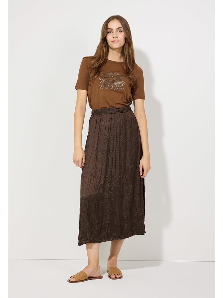 More & More Spódnica w kolorze brązowym rozmiar: 40