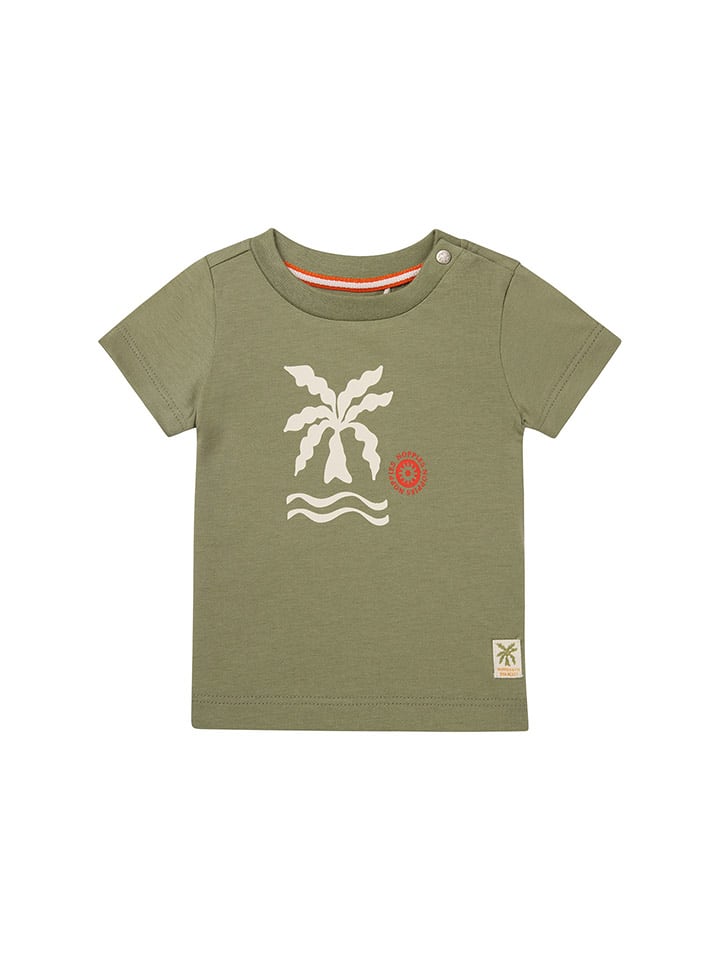 Noppies Koszulka "Obu" w kolorze khaki rozmiar: 92