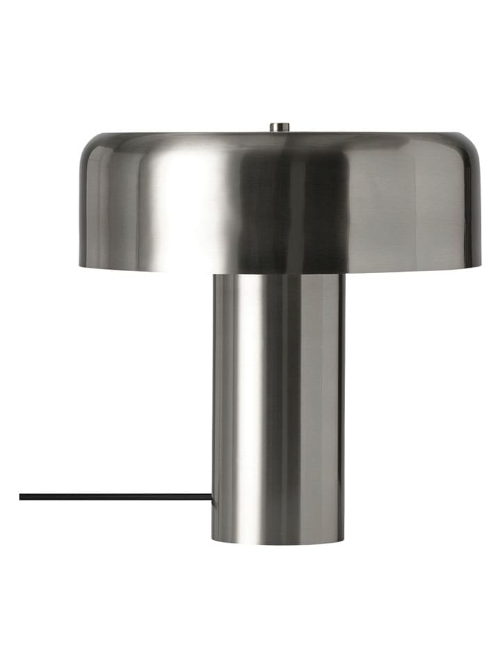 Ellos Home Lampa stołowa "Mush" w kolorze srebrnym - wys. 34 x Ø 30 cm rozmiar: onesize