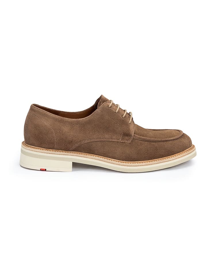 LLOYD Skórzane trzewiki "Jupiter" w kolorze brązowym rozmiar: 44