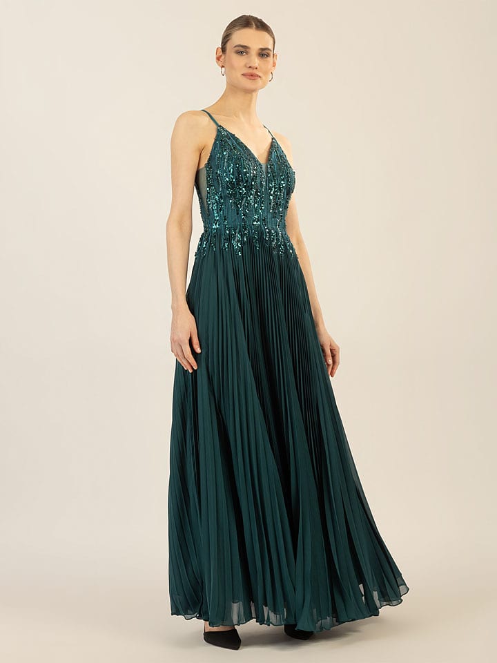 APART Sukienka w kolorze ciemnozielonym rozmiar: 40