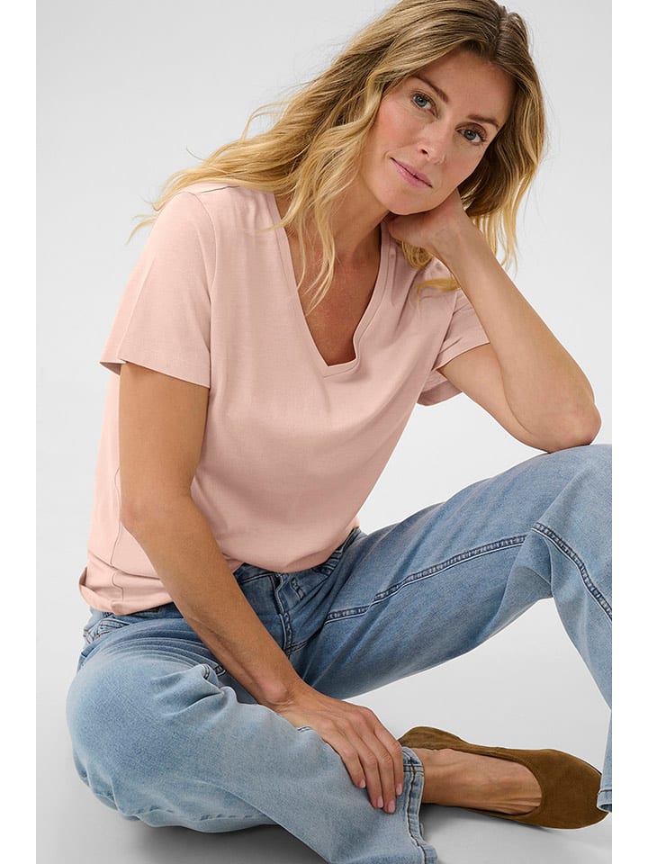 Cream Koszulka w kolorze jasnoróżowym rozmiar: L