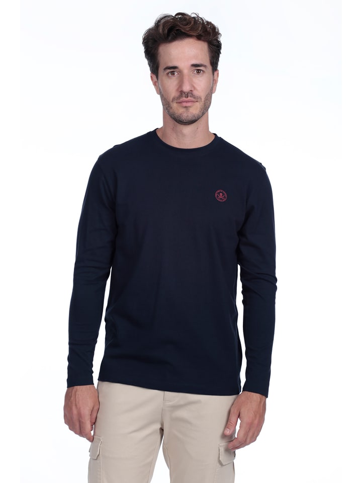 The Time of Bocha Koszulka w kolorze granatowym rozmiar: M