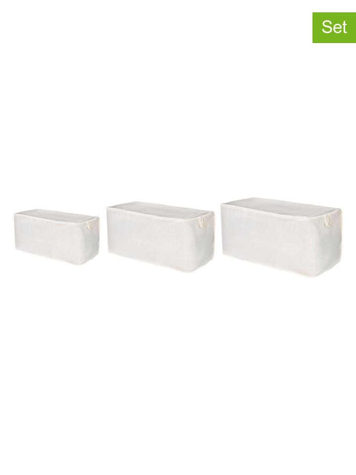 Mijolnir Pudełka (3 szt.) w kolorze kremowym rozmiar: onesize