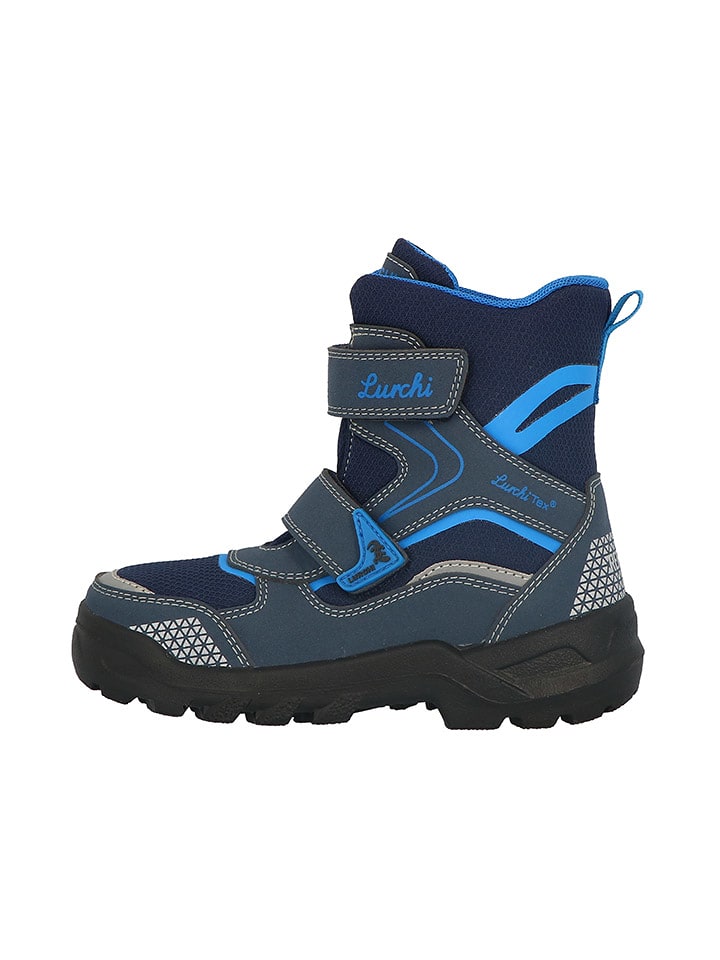 Lurchi Botki zimowe "Kosta" w kolorze granatowym rozmiar: 29