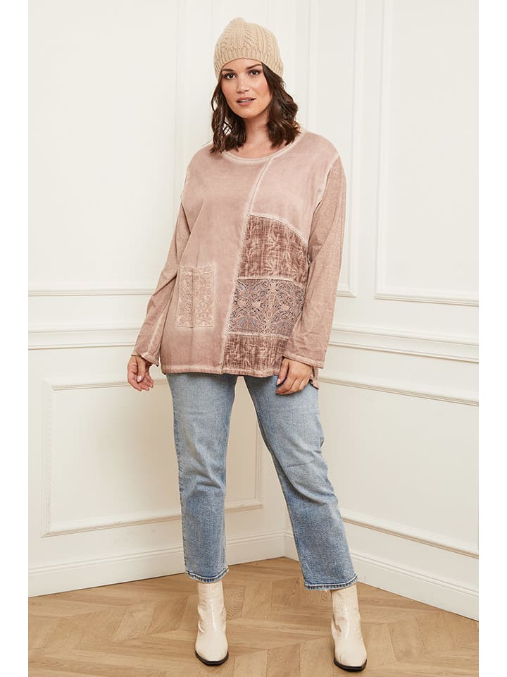 Curvy Lady Koszulka w kolorze jasnoróżowym rozmiar: 40/42