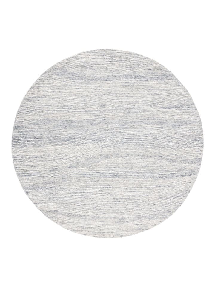 Safavieh Wełniany dywan "Metro" w kolorze szarym rozmiar: 183x183 cm