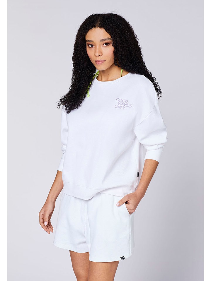 Chiemsee Bluza w kolorze białym rozmiar: XS