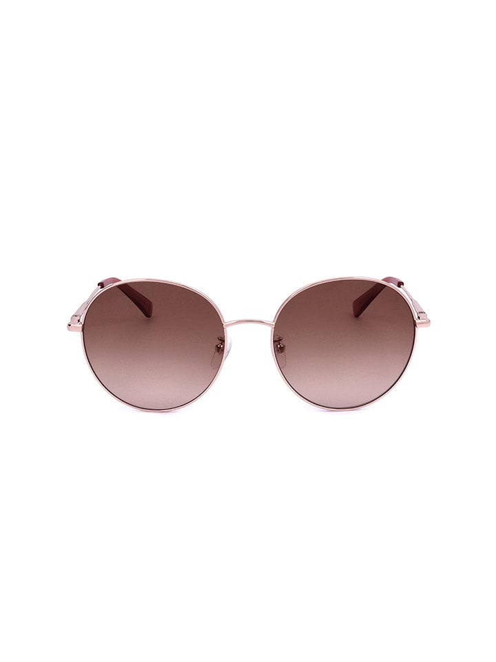 Longchamp Damskie okulary przeciwsłoneczne w kolorze złotym rozmiar: 58