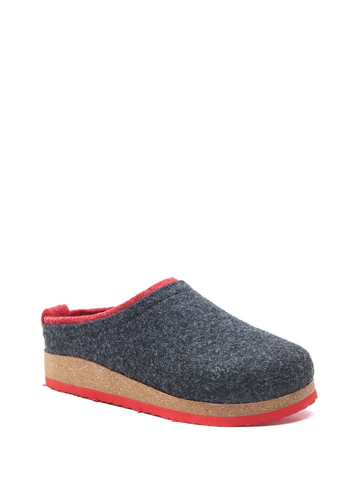 Comfortfusse Wełniane kapcie w kolorze antracytowym rozmiar: 38