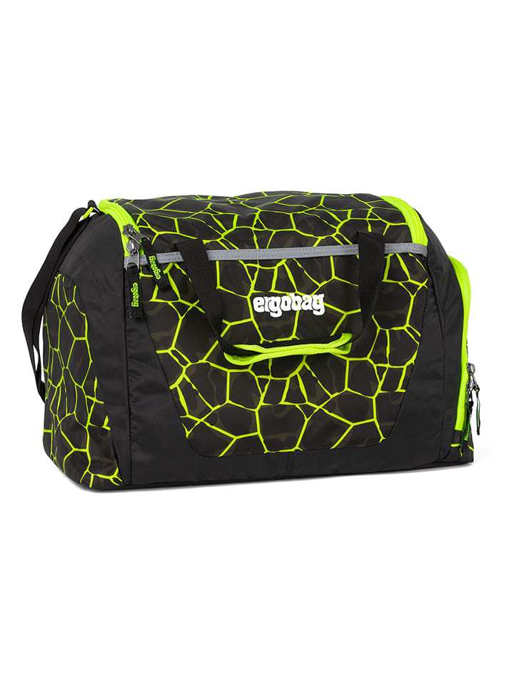 Ergobag Torba sportowa w kolorze oliwkowo-limonkowym - 40 x 25 x 30 cm rozmiar: onesize