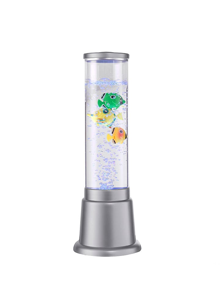 LeuchtenDirekt Lampa stołowa LED w kolorze srebrnym - 12,5 x 12,5 x 36 cm rozmiar: onesize