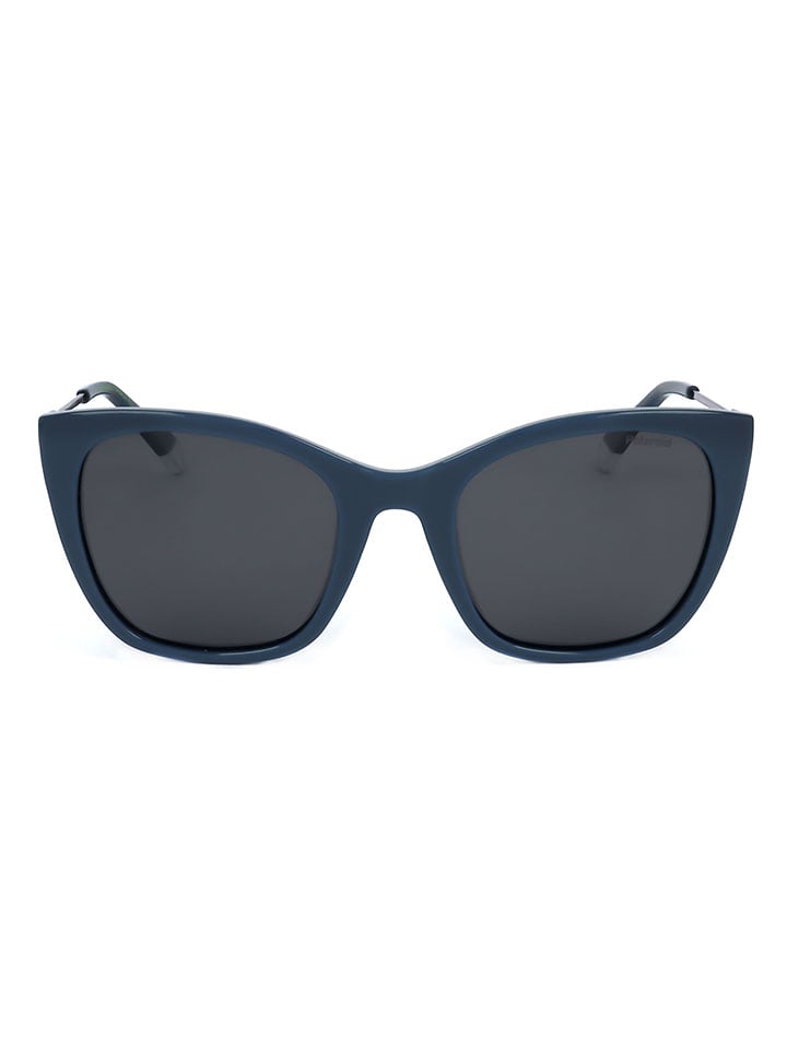 Polaroid Damskie okulary przeciwsłoneczne w kolorze granatowym rozmiar: 52