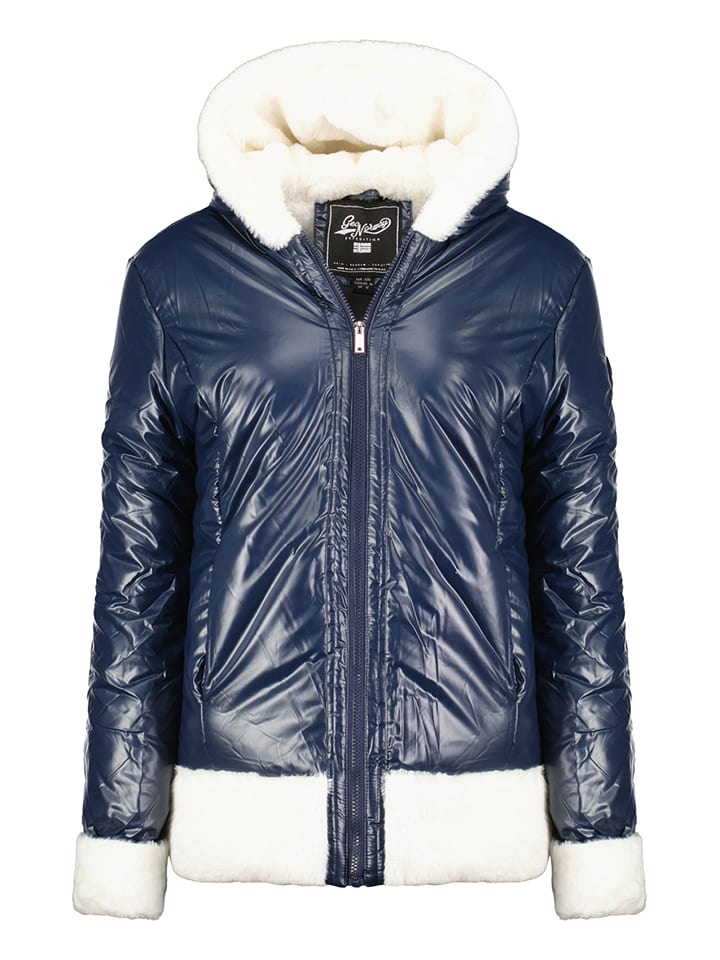 Geographical Norway Kurtka zimowa "Babylouno" w kolorze granatowym rozmiar: XXL