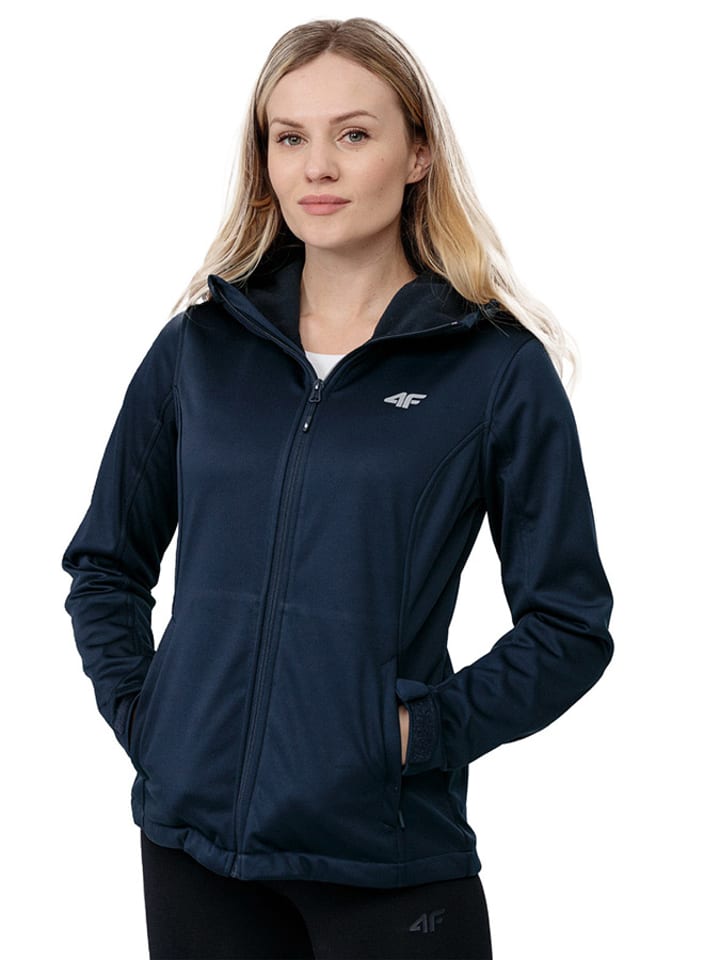 4F Kurtka softshellowa w kolorze granatowym rozmiar: XXL