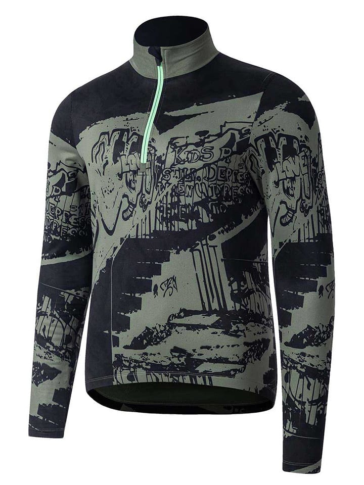 Protective Koszulka kolarska "Its Yours" w kolorze khaki rozmiar: M