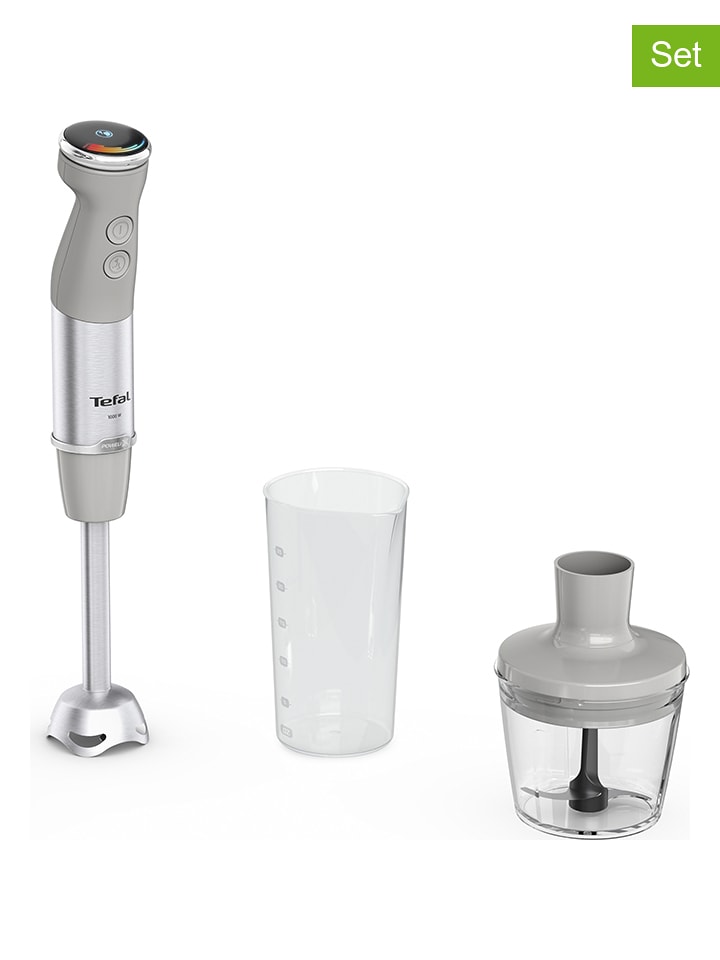 Tefal 3-częściowy zestaw "Quickchef - HB672830" w kolorze srebrno-szarym rozmiar: onesize