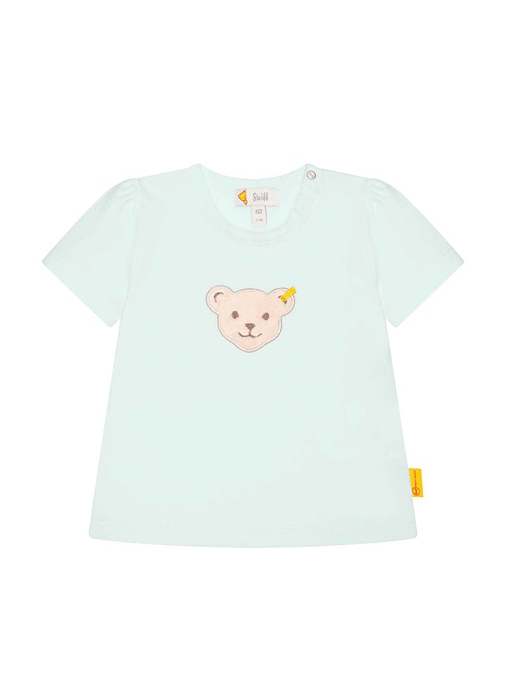 Steiff Koszulka w kolorze turkusowym rozmiar: 62