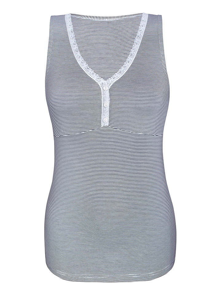 Sassa Top w kolorze granatowo-białym rozmiar: 46