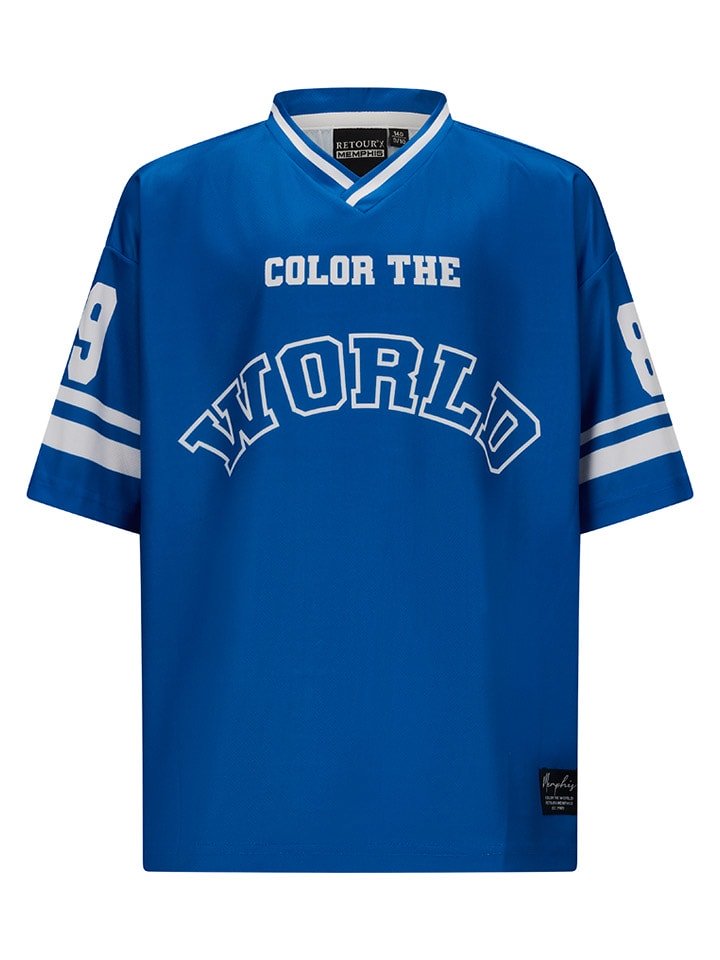 Retour Koszulka w kolorze niebieskim rozmiar: 146/152