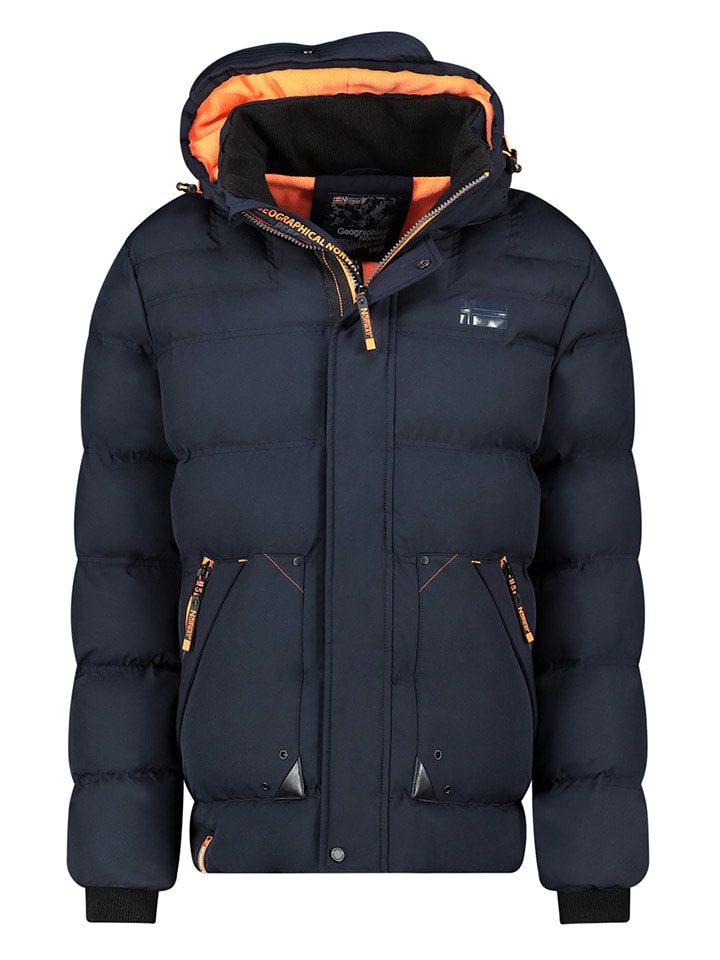 Geographical Norway Kurtka zimowa w kolorze granatowym rozmiar: L