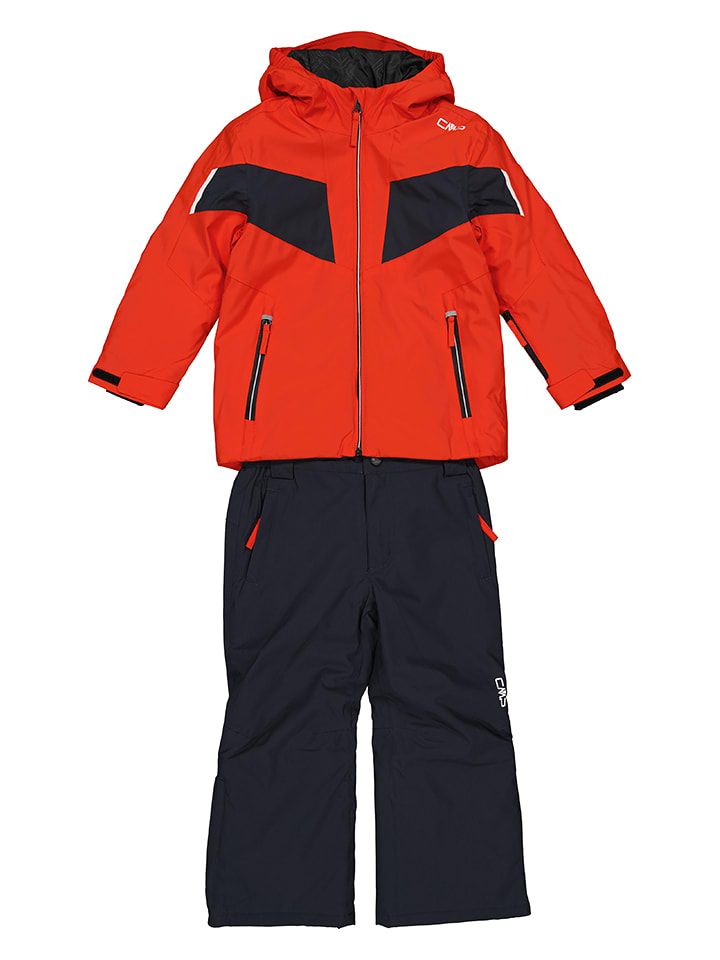 CMP Kombinezon zimowy w kolorze czerwono-granatowym rozmiar: 140