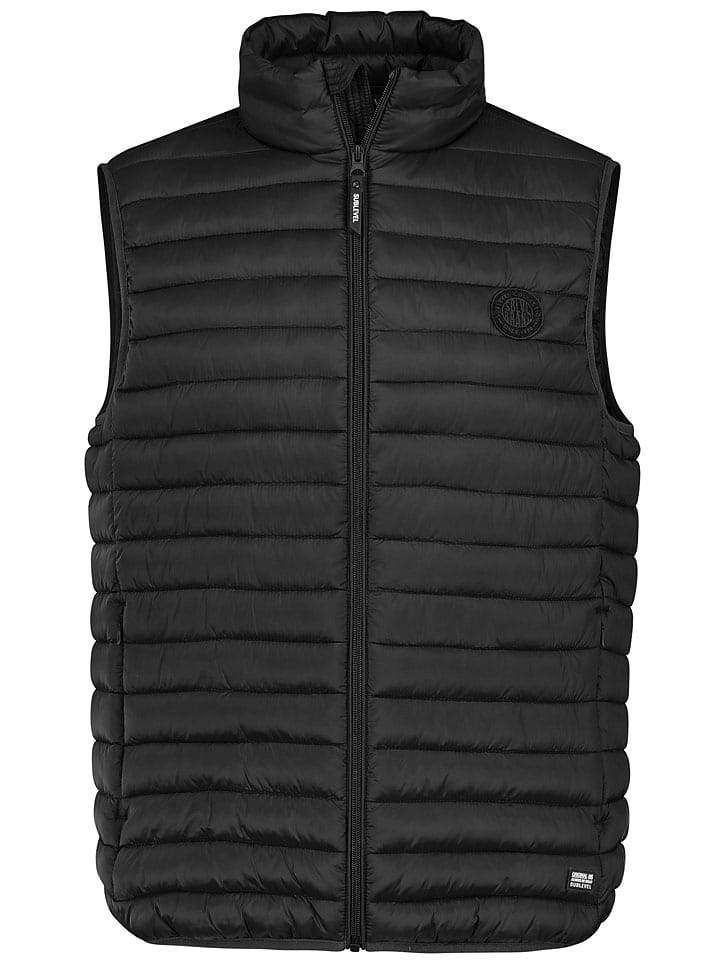 Sublevel Kamizelka pikowana "Carl" w kolorze czarnym rozmiar: M