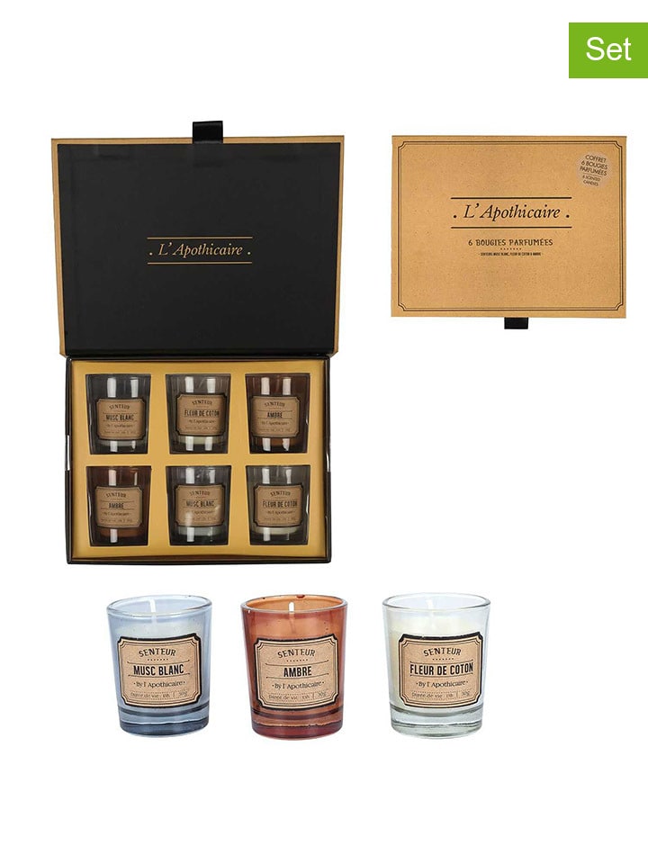 The Concept Factory Świece zapachowe (6 szt.) - 6 x 30 g rozmiar: onesize