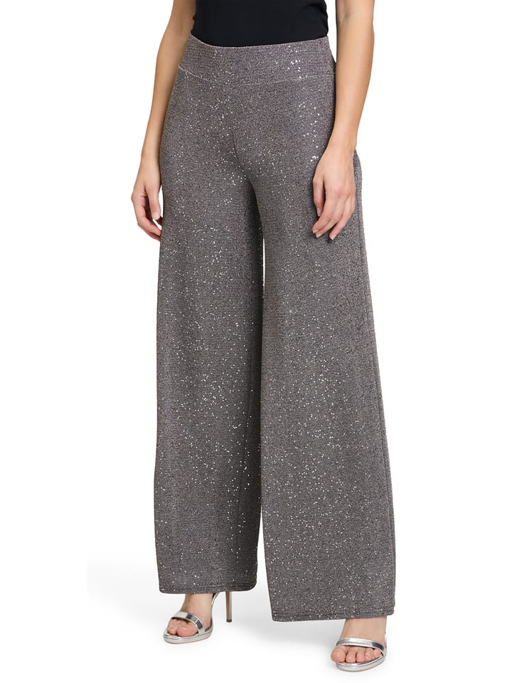 Vera Mont Spodnie w kolorze czarnym rozmiar: 44