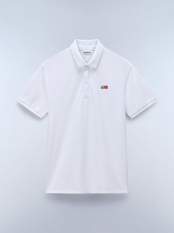 Napapijri Koszulka polo w kolorze białym rozmiar: XL