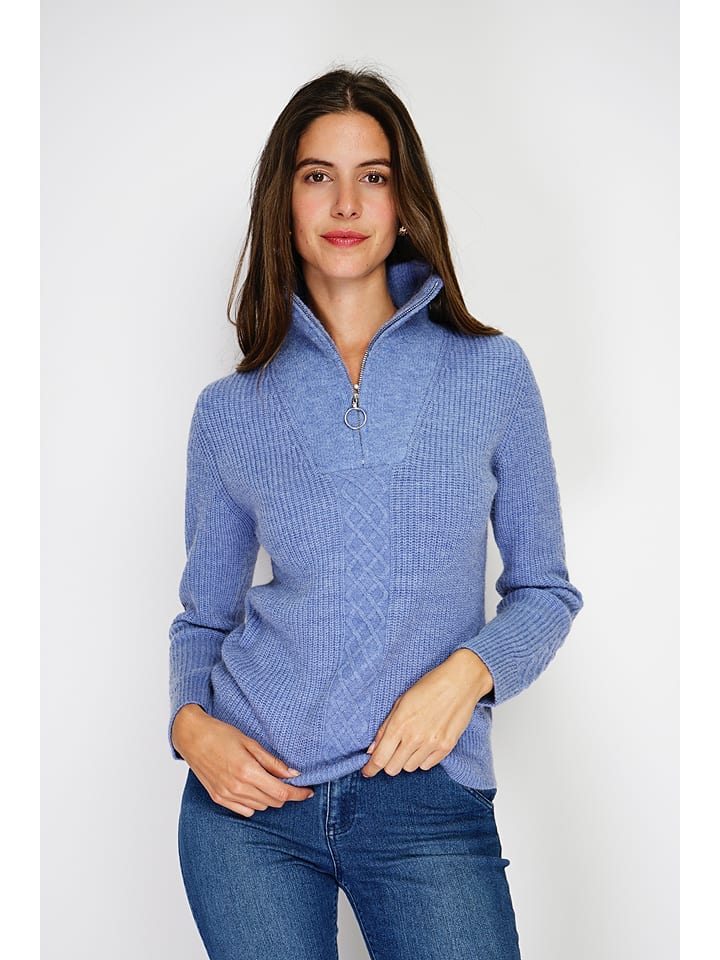 William de Faye Sweter w kolorze błękitnym rozmiar: 38