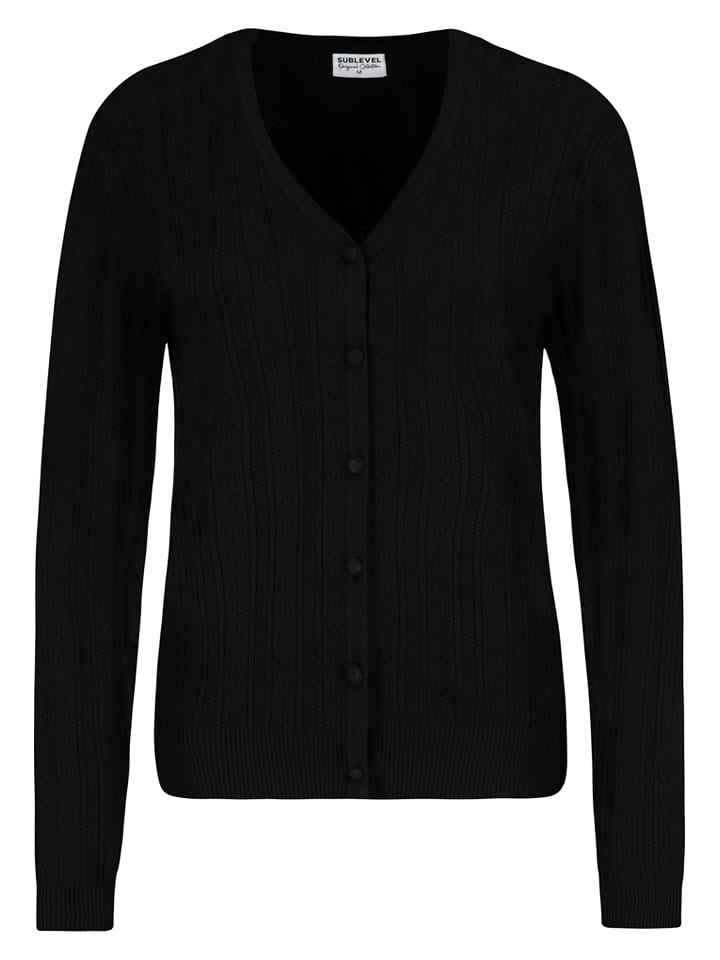 Sublevel Kardigan w kolorze czarnym rozmiar: M