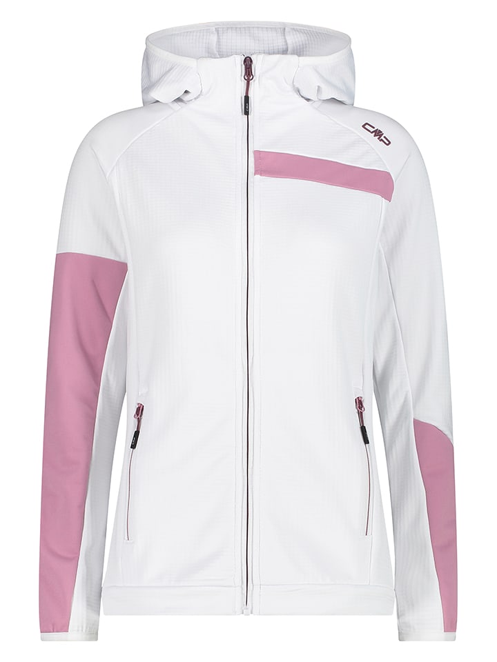 CMP Kurtka polarowa w kolorze białym rozmiar: 44