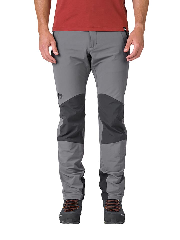 Hannah Spodnie softshellowe "Garwyn" w kolorze szarym rozmiar: S