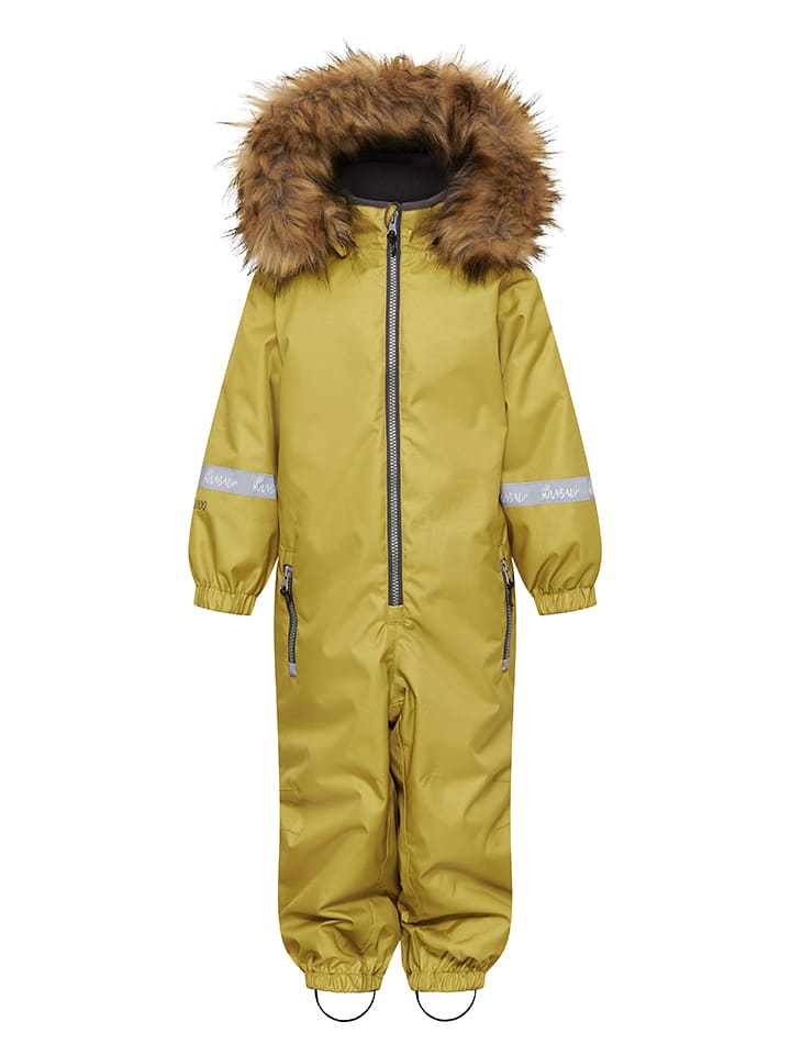 HULABALU Kombinezon zimowy "Victory" w kolorze limonkowym rozmiar: 110