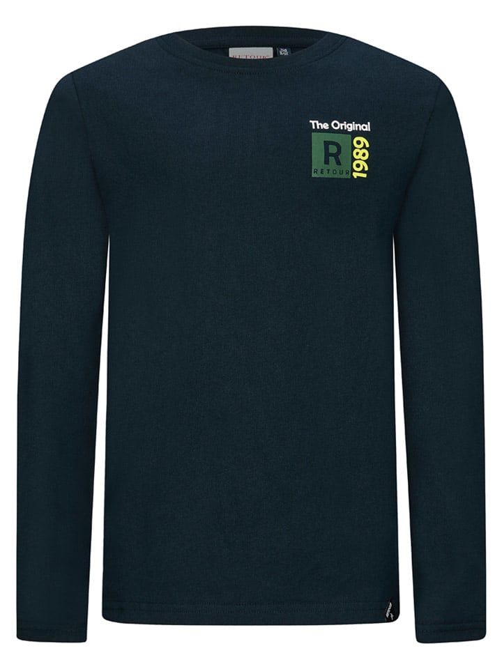 Retour Koszulka "Lew" w kolorze granatowym rozmiar: 104