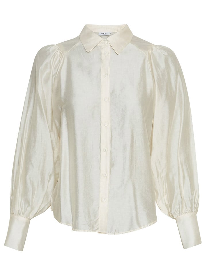 MOSS COPENHAGEN Koszula "Varsha Romina" w kolorze kremowym rozmiar: XS