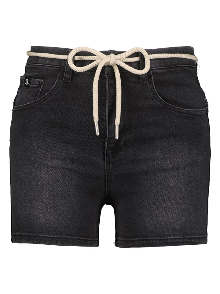 alife and kickin Szorty dżinsowe "JanaAK" w kolorze czarnym rozmiar: S