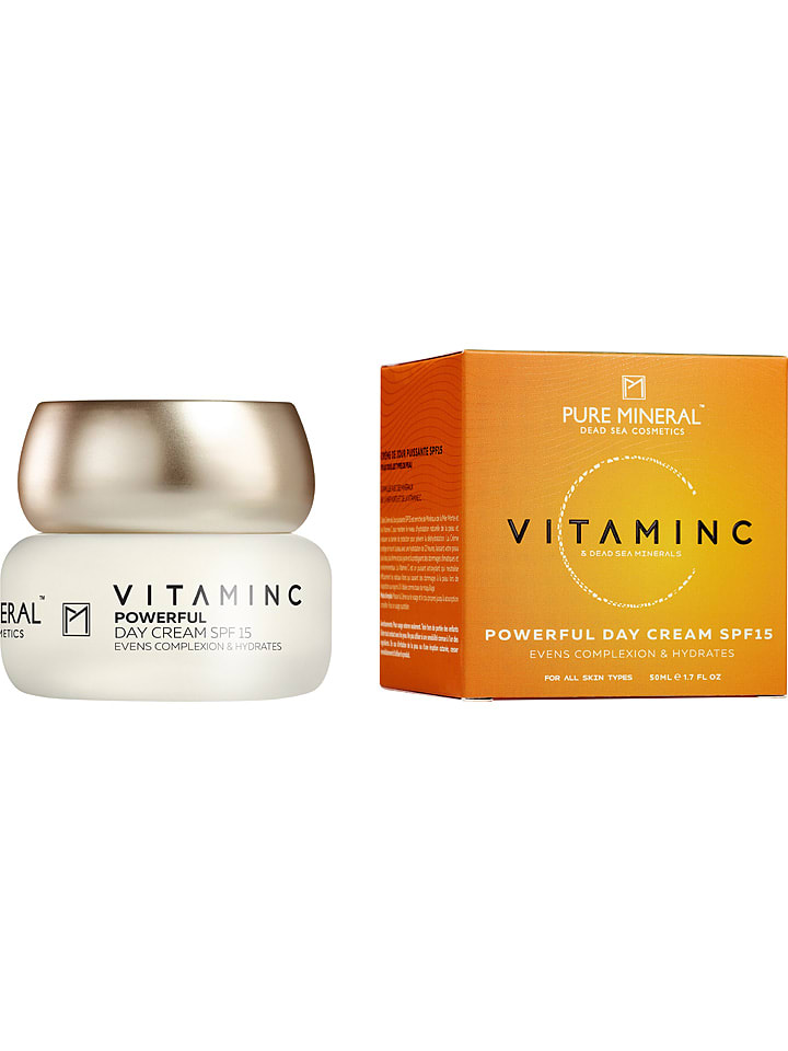 PURE MINERAL Krem na dzień "Vitamin C Powerful Day" - SPF 15 - 50 ml rozmiar: onesize