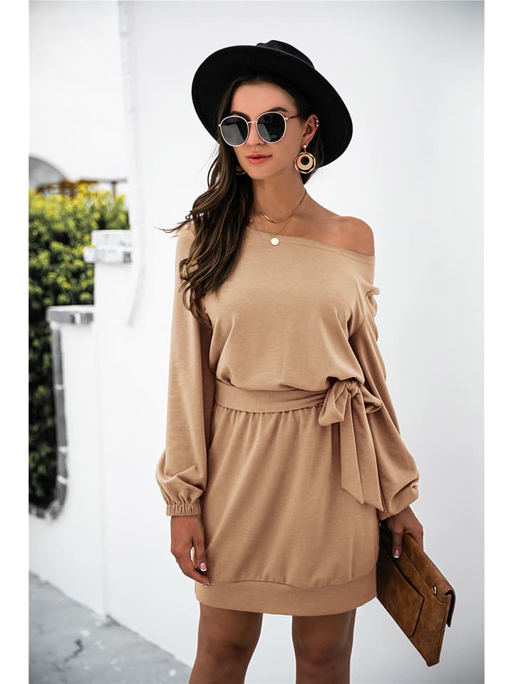 Ariel Tesoro Sukienka w kolorze beżowym rozmiar: 38