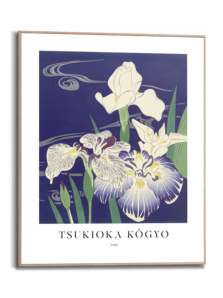 Orangewallz Druk artystyczny "Tsukioka Kogyo" w ramce rozmiar: 40x50 cm