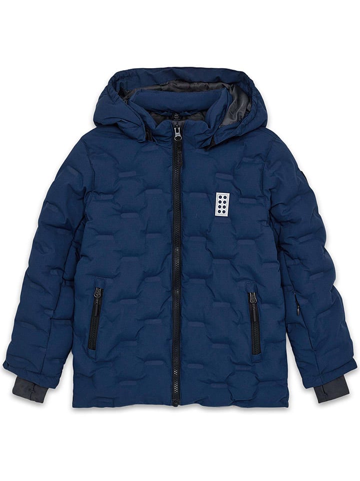 LEGO Kurtka zimowa ''Lwjipe 706'' w kolorze granatowym rozmiar: 164