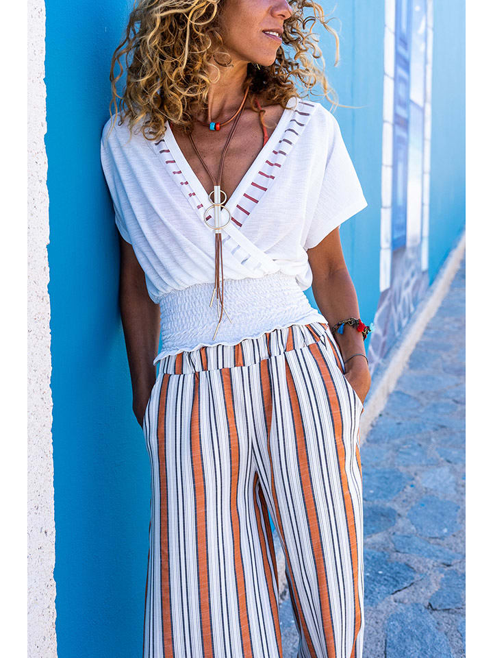 Gunes Kizi Bluzka w kolorze białym rozmiar: 42