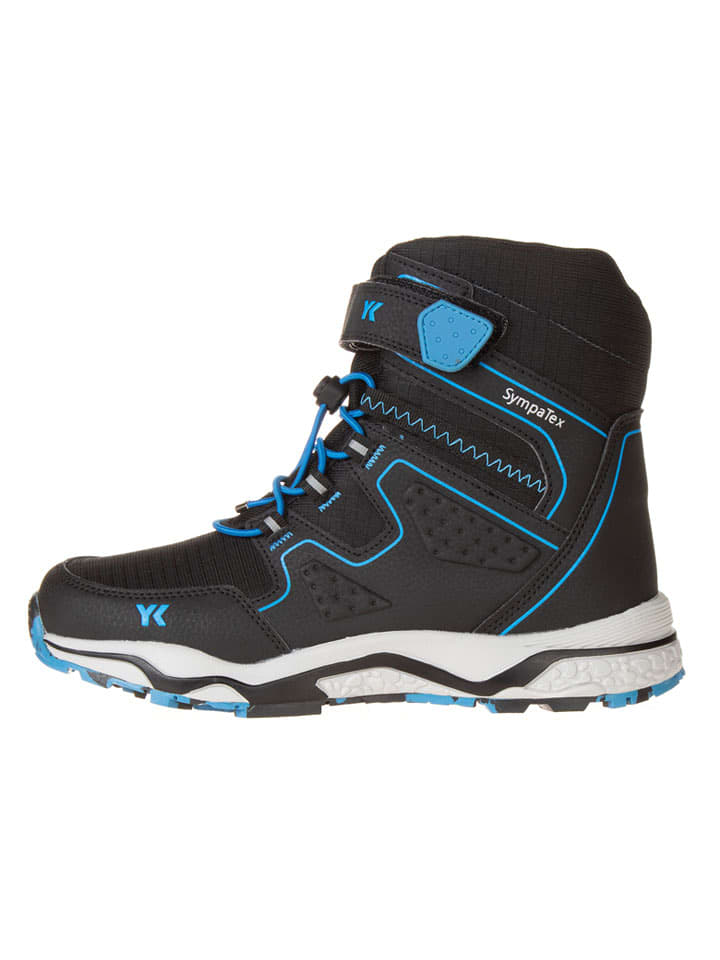 Lurchi Kozaki zimowe w kolorze czarno-niebieskim rozmiar: 34