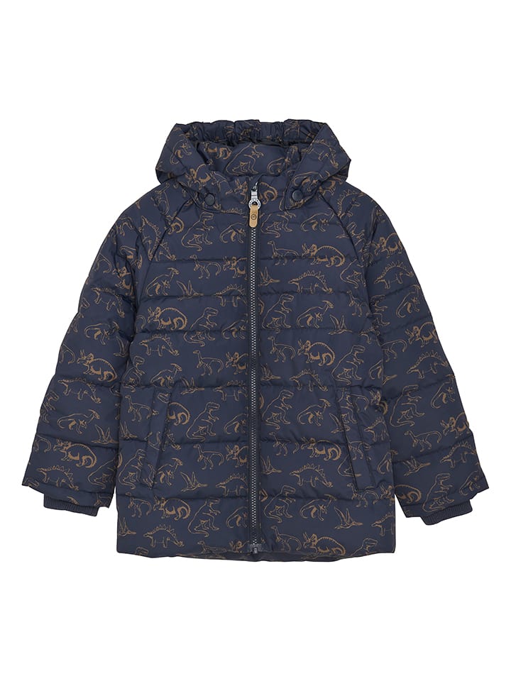 Minymo Kurtka pikowana w kolorze granatowym rozmiar: 104