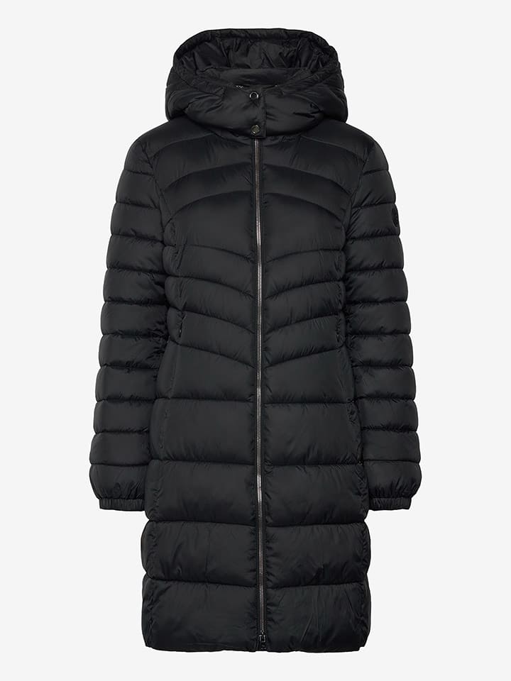 Gerry Weber Płaszcz pikowany w kolorze czarnym rozmiar: 42