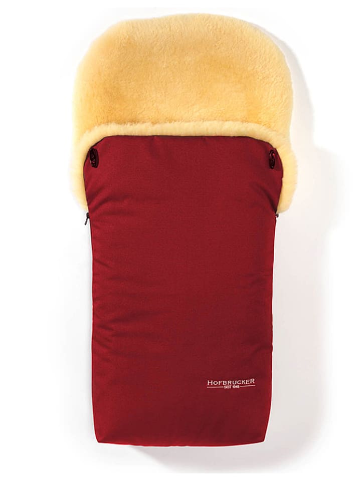 Hofbrucker Śpiworek "Putzi" w kolorze czerwonym - 90 x 35 cm rozmiar: onesize