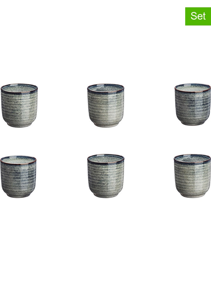 Björn Kubki (6 szt.) "Zen" w kolorze szarym - 200 ml rozmiar: onesize