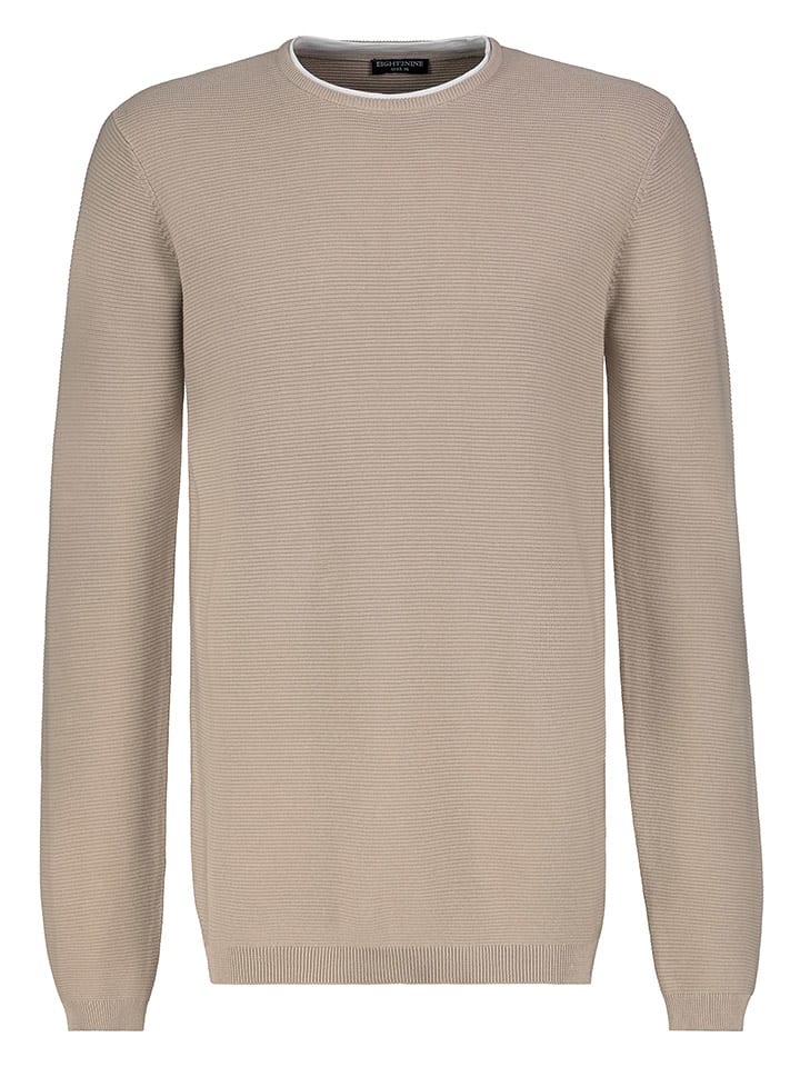 Eight2Nine Sweter w kolorze szarobrązowym rozmiar: L